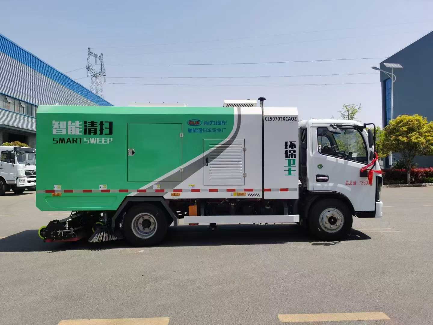 東風小多利卡6方干濕兩用洗掃車